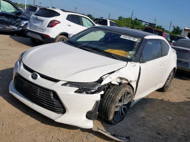 JTKJF5C75E3077583 - 2014 TOYOTA SCION TC 白色 照片 2