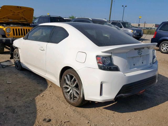 JTKJF5C75E3077583 - 2014 TOYOTA SCION TC 白色 照片 3