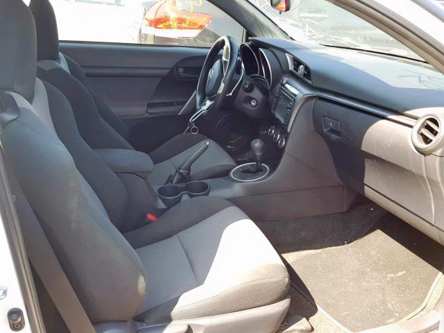 JTKJF5C75E3077583 - 2014 TOYOTA SCION TC 白色 照片 5
