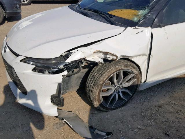 JTKJF5C75E3077583 - 2014 TOYOTA SCION TC 白色 照片 9