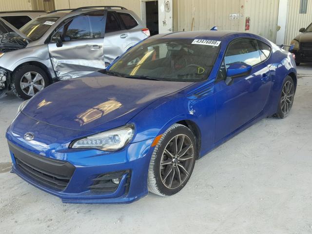 JF1ZCAC19H8603962 - 2017 SUBARU BRZ 2.0 LI BLUE photo 2