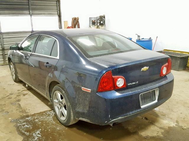1G1ZC5EB9AF258272 - 2010 CHEVROLET MALIBU 1LT 蓝色 照片 3