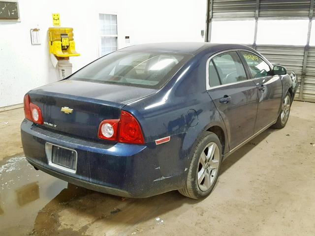 1G1ZC5EB9AF258272 - 2010 CHEVROLET MALIBU 1LT 蓝色 照片 4
