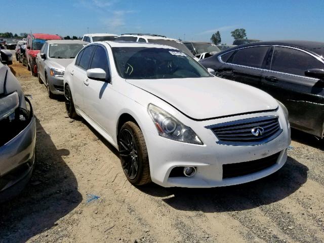 JN1CV6AP8BM505294 - 2011 INFINITI G37 BASE WHITE photo 1