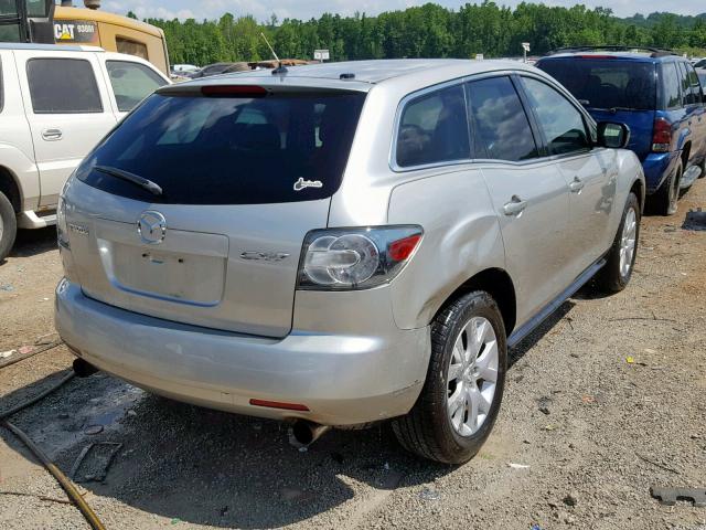 JM3ER293570115473 - 2007 MAZDA CX-7 SILVER photo 4