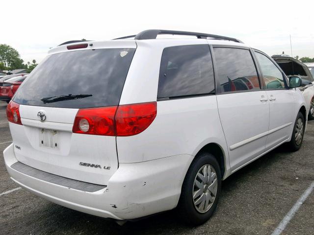 5TDKK4CC0AS310079 - 2010 TOYOTA SIENNA CE WHITE photo 4