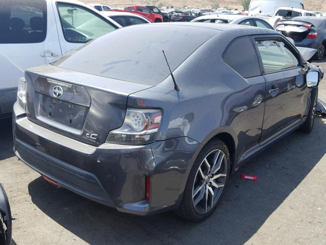 JTKJF5C73E3076562 - 2014 TOYOTA SCION TC 灰色 照片 4