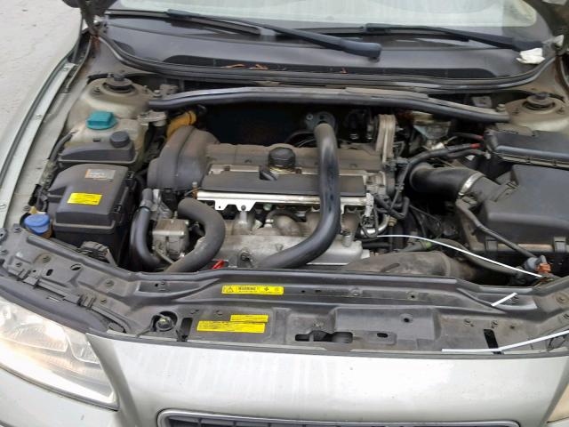 YV1RS592762523199 - 2006 VOLVO S60 2.5T GREEN photo 7