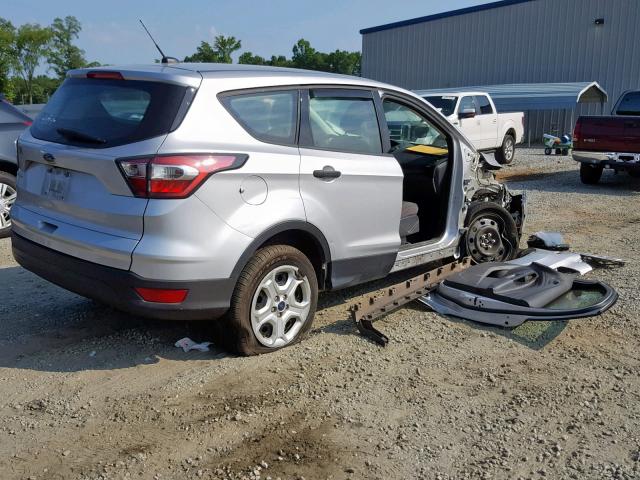 1FMCU0F71HUB12568 - 2017 FORD ESCAPE S SILVER photo 4