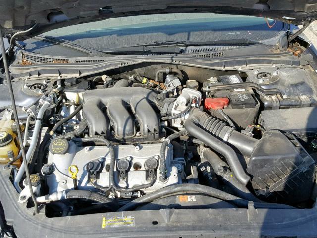 3FAHP08129R188793 - 2009 FORD FUSION SEL BLUE photo 7