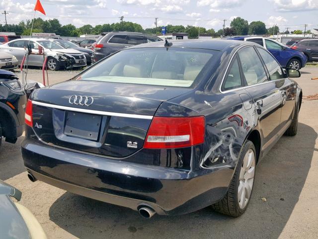 WAUDH74F47N028962 - 2007 AUDI A6 3.2 QUA BLACK photo 4