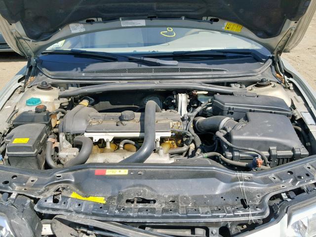 YV1TS59H441370911 - 2004 VOLVO S80 2.5T SILVER photo 7