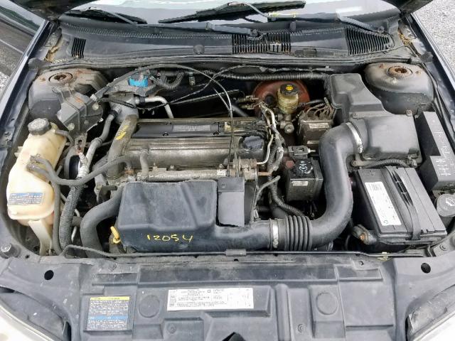 1G1JH12F247206995 - 2004 CHEVROLET CAVALIER L BLACK photo 7