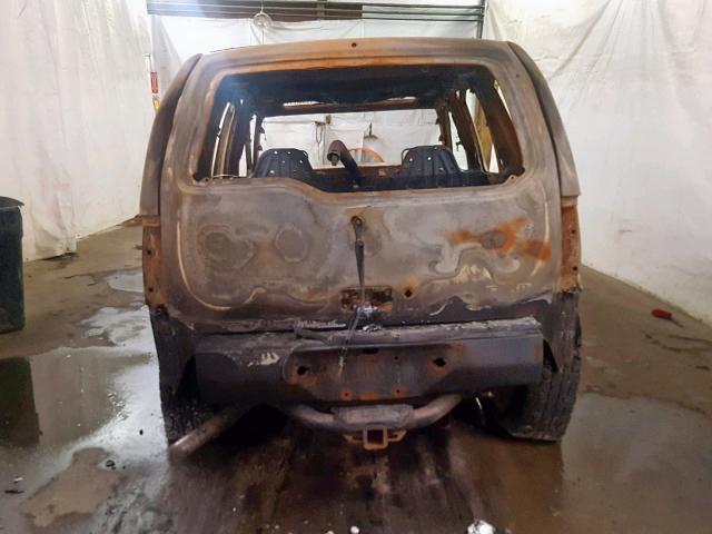 5N1MD28Y43C681208 - 2003 NISSAN XTERRA SE BURN photo 10