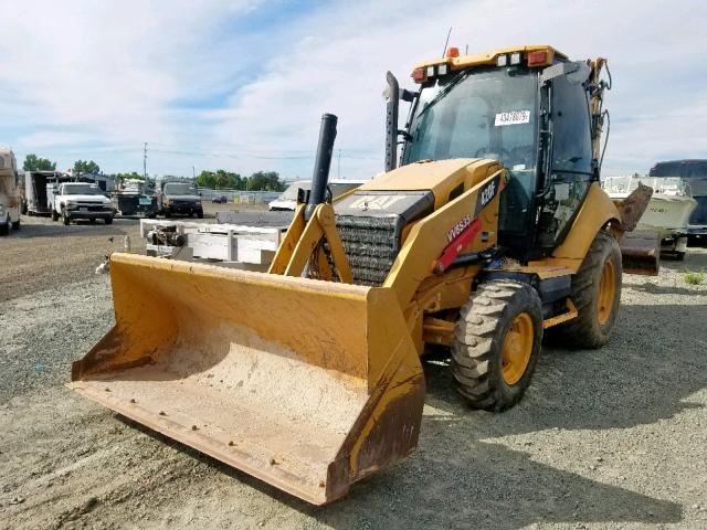 CAT0420FVSKR01630 - 2013 CATERPILLAR 420BACKHOE YELLOW photo 2