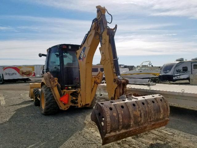 CAT0420FVSKR01630 - 2013 CATERPILLAR 420BACKHOE YELLOW photo 3