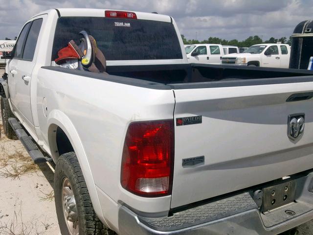 3C6UD5FL0CG214711 - 2012 DODGE RAM 2500 L WHITE photo 3