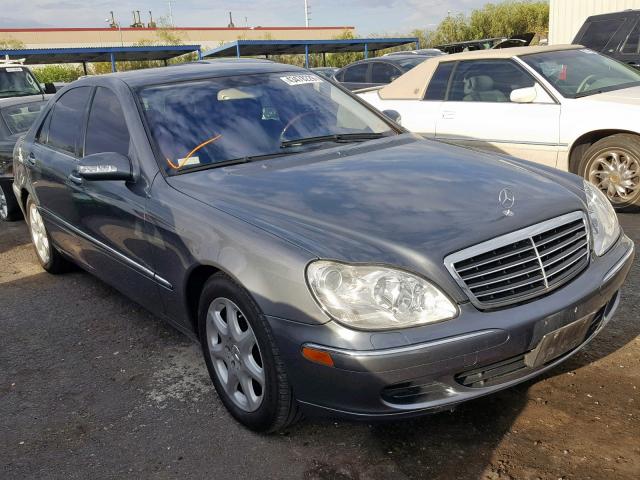 WDBNG84J16A464404 - 2006 MERCEDES-BENZ S 500 4MAT GRAY photo 1