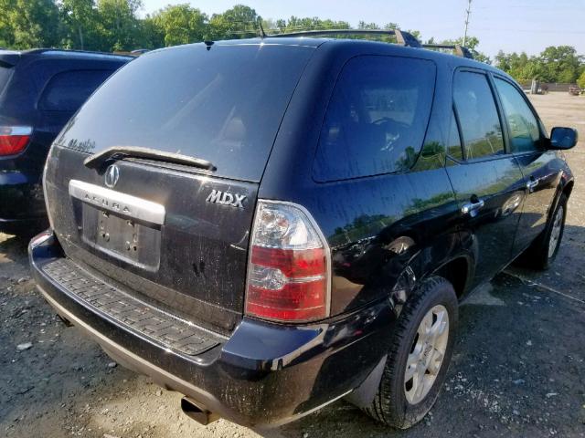 2HNYD18965H507904 - 2005 ACURA MDX TOURIN BLACK photo 4