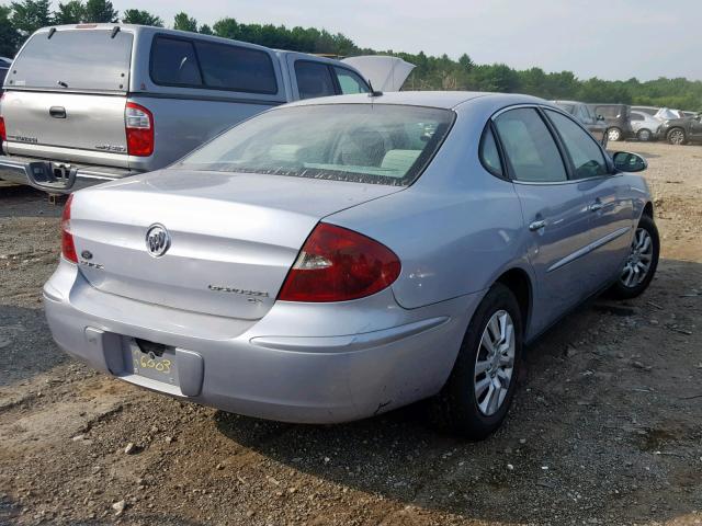 2G4WC582961162416 - 2006 BUICK LACROSSE C BLUE photo 4