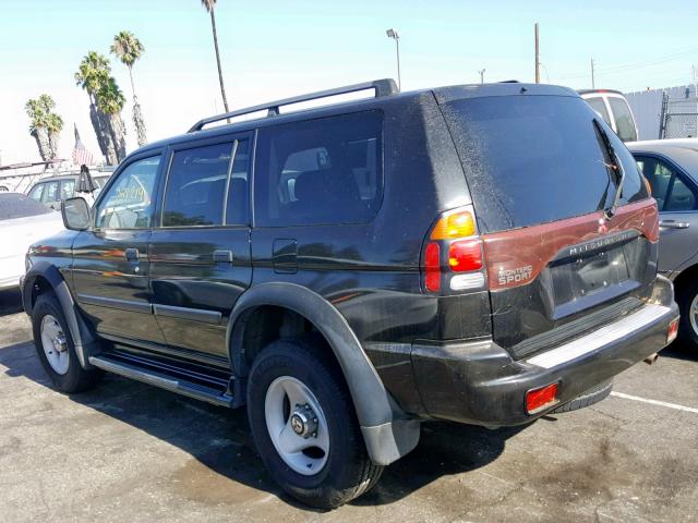 JA4LS21H51P036017 - 2001 MITSUBISHI MONTERO SP BLACK photo 3