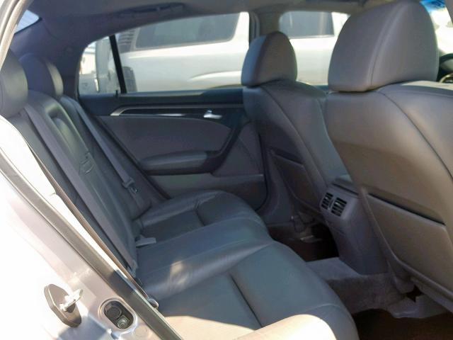 19UUA66206A040299 - 2006 ACURA 3.2TL SILVER photo 6