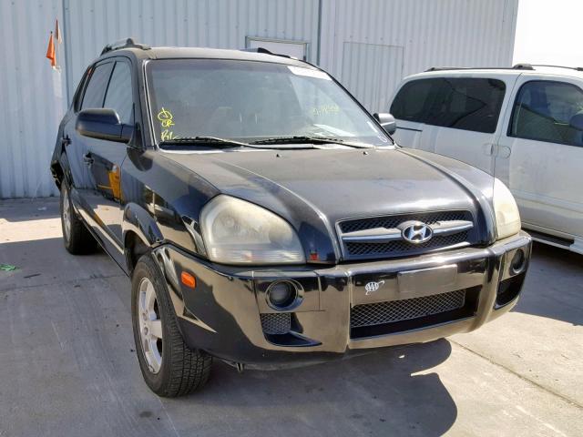 KM8JM12B35U067247 - 2005 HYUNDAI TUCSON GL BLACK photo 1