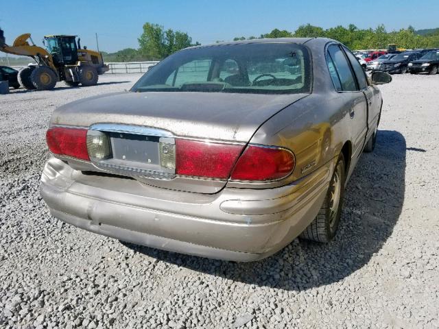 1G4HR54K71U206925 - 2001 BUICK LESABRE LI GOLD photo 4