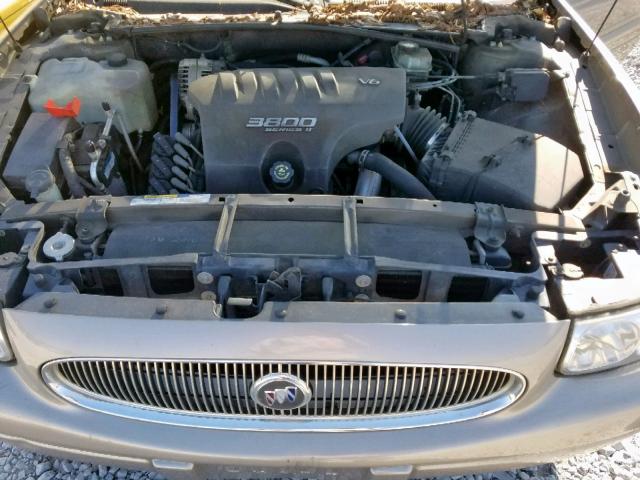 1G4HR54K71U206925 - 2001 BUICK LESABRE LI GOLD photo 7