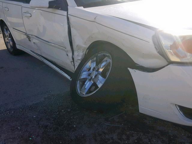 1G1ZU57N77F185738 - 2007 CHEVROLET MALIBU LTZ თეთრი ფოტო 9