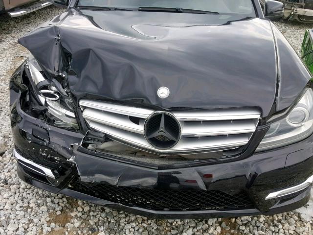 WDDGF4HB2DR262314 - 2013 MERCEDES-BENZ C 250 BLACK photo 7