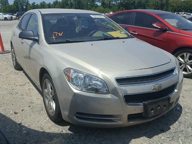 1G1ZG57B694104997 - 2009 CHEVROLET MALIBU LS BEIGE photo 1