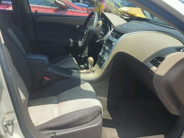 1G1ZG57B694104997 - 2009 CHEVROLET MALIBU LS BEIGE photo 5