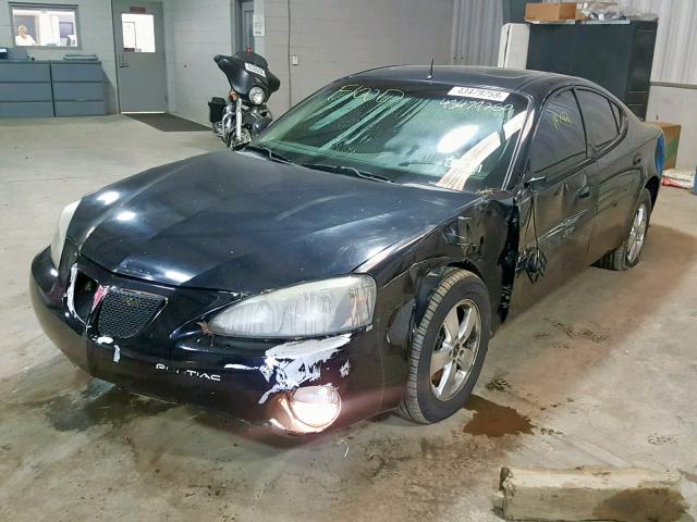 2G2WS542551286750 - 2005 PONTIAC GRAND PRIX BLACK photo 2