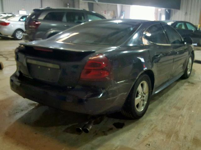2G2WS542551286750 - 2005 PONTIAC GRAND PRIX BLACK photo 4