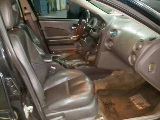 2G2WS542551286750 - 2005 PONTIAC GRAND PRIX BLACK photo 5
