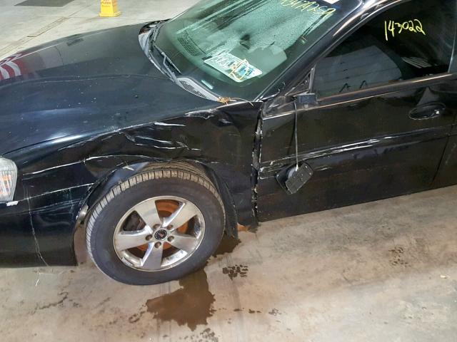 2G2WS542551286750 - 2005 PONTIAC GRAND PRIX BLACK photo 9