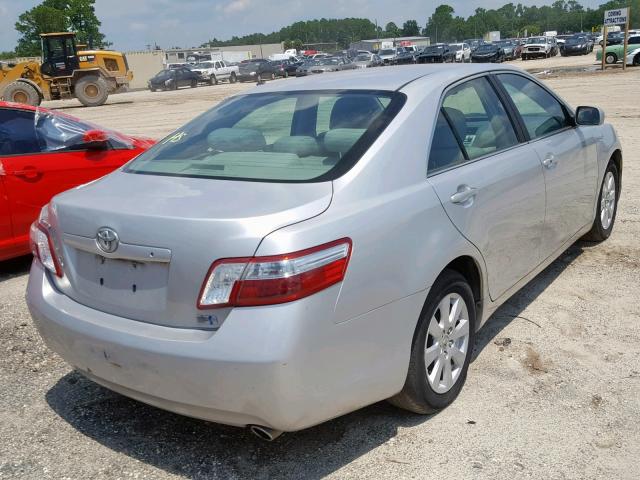 4T1BB46K97U028350 - 2007 TOYOTA CAMRY NEW SILVER photo 4