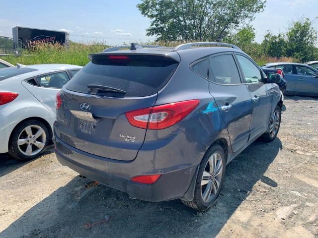 KM8JUCAG5FU980800 - 2015 HYUNDAI TUCSON LIM GRAY photo 4