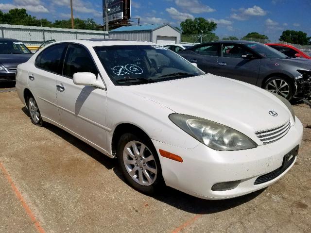 JTHBF30G136008128 - 2003 LEXUS ES 300 WHITE photo 1