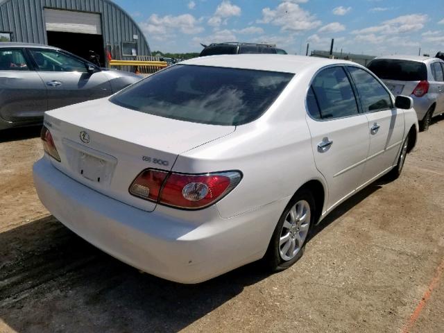 JTHBF30G136008128 - 2003 LEXUS ES 300 WHITE photo 4