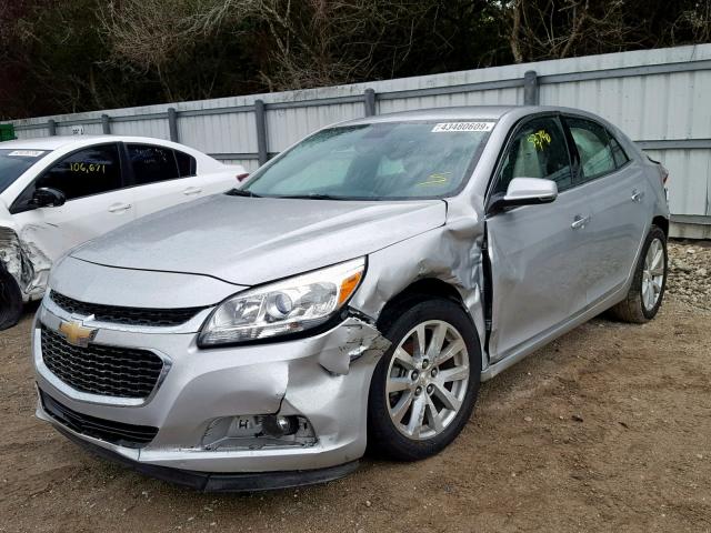 1G11E5SA9GF109940 - 2016 CHEVROLET MALIBU LIM 银色 照片 2
