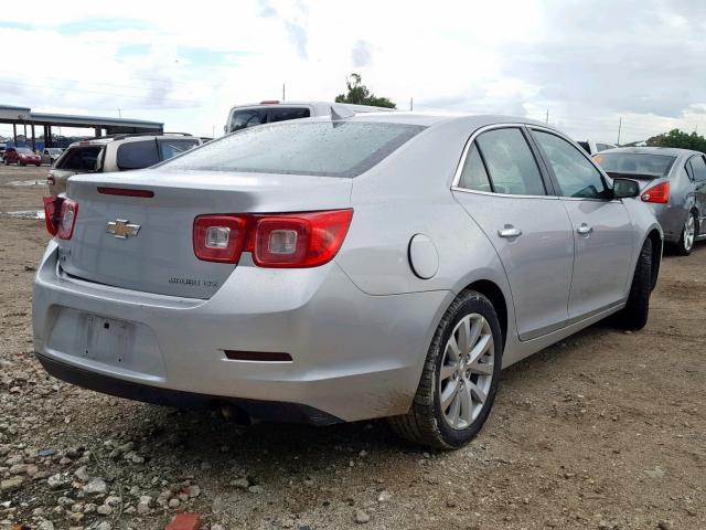 1G11E5SA9GF109940 - 2016 CHEVROLET MALIBU LIM 银色 照片 4