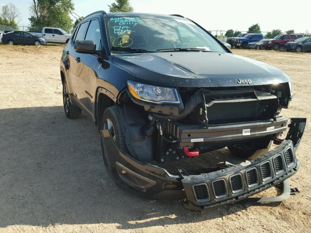 3C4NJDDB4JT101570 - 2018 JEEP COMPASS TR BLACK photo 1