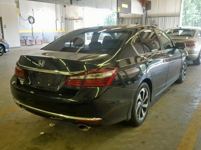 1HGCR2F81HA239348 - 2017 HONDA ACCORD EXL BLACK photo 4