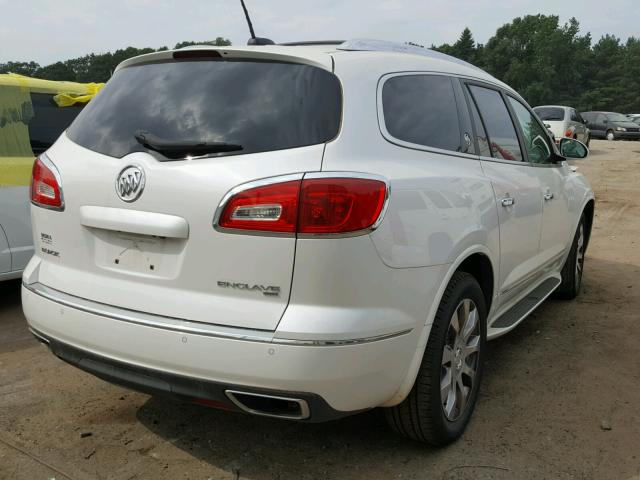 5GAKVCKD5HJ181132 - 2017 BUICK ENCLAVE WHITE photo 4