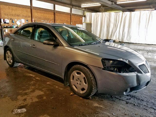 1G2ZF58B774250660 - 2007 PONTIAC G6 VALUE L BLUE photo 1