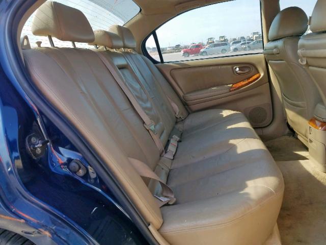 JNKDA31A74T204384 - 2004 INFINITI I35 BLUE photo 6