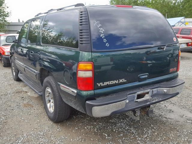 3GKFK16T41G177857 - 2001 GMC YUKON XL K GREEN photo 4