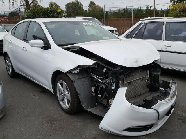 1C3CDFBB3GD667557 - 2016 DODGE DART SXT WHITE photo 1